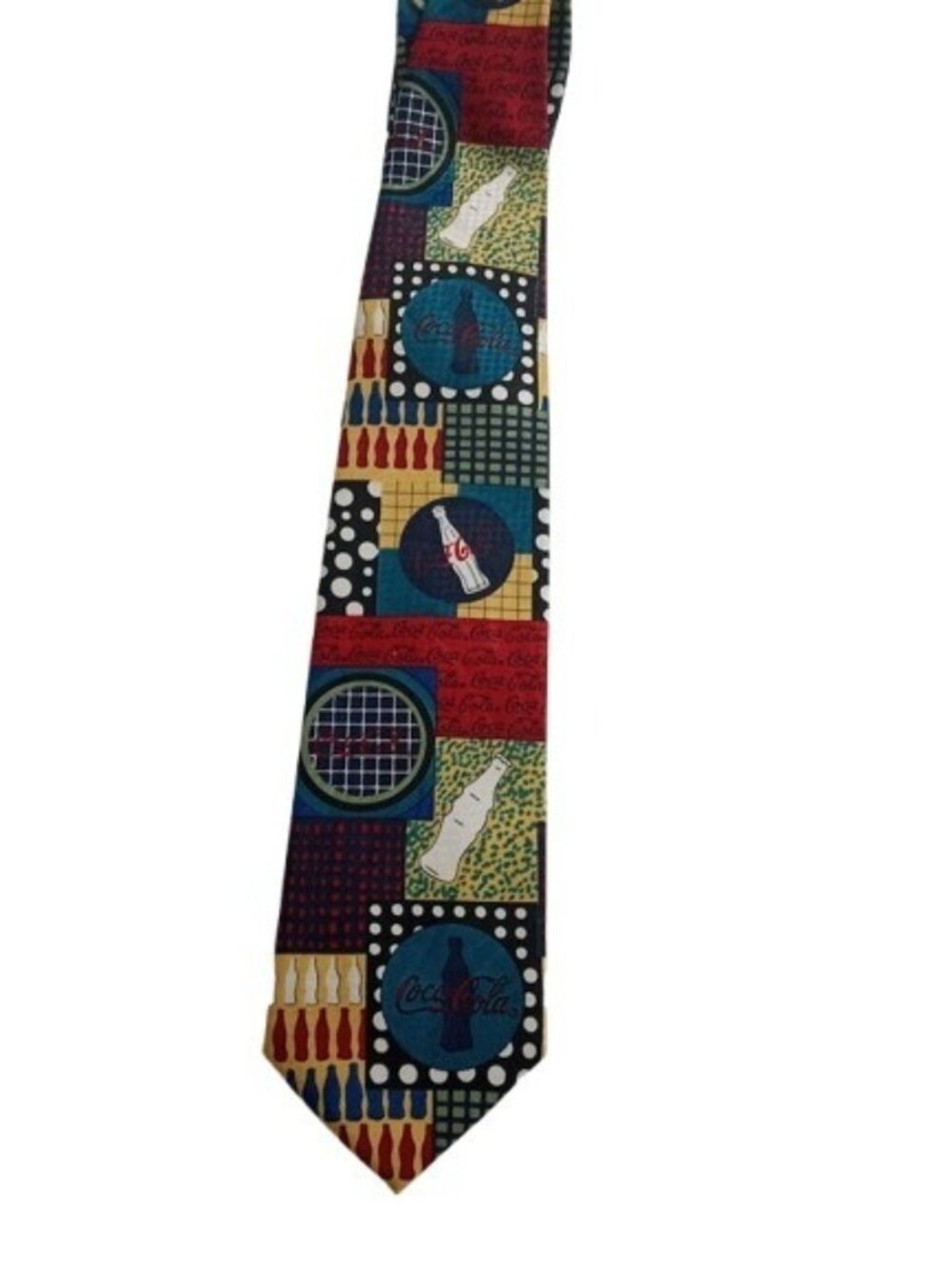 Vintage Coca Cola Mens Collectible Necktie OS